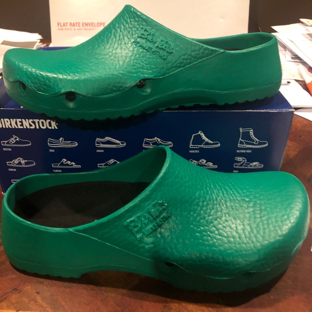 Birkenstock Green Mules & Clogs
